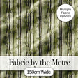 Muted Green Bamboo with Layered Forest Depth Seamless Pattern Digital Print Fabric by the Metre UK Sewing Quilting Textile