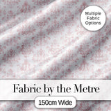 Soft Pink Damask Ornamental Classic Vintage Seamless Pattern Digital Print Fabric by the Metre UK Sewing Quilting Textile