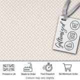 Light Neutral Diamond Check Subtle Seamless Pattern Digital Print Fabric by the Metre UK Sewing Quilting Textile