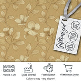 Elegant Beige Floral Line Art Botanical Leaves Seamless Pattern Soft Neutral  Digital Print Fabric by the Metre UK Sewing Quilting Textile