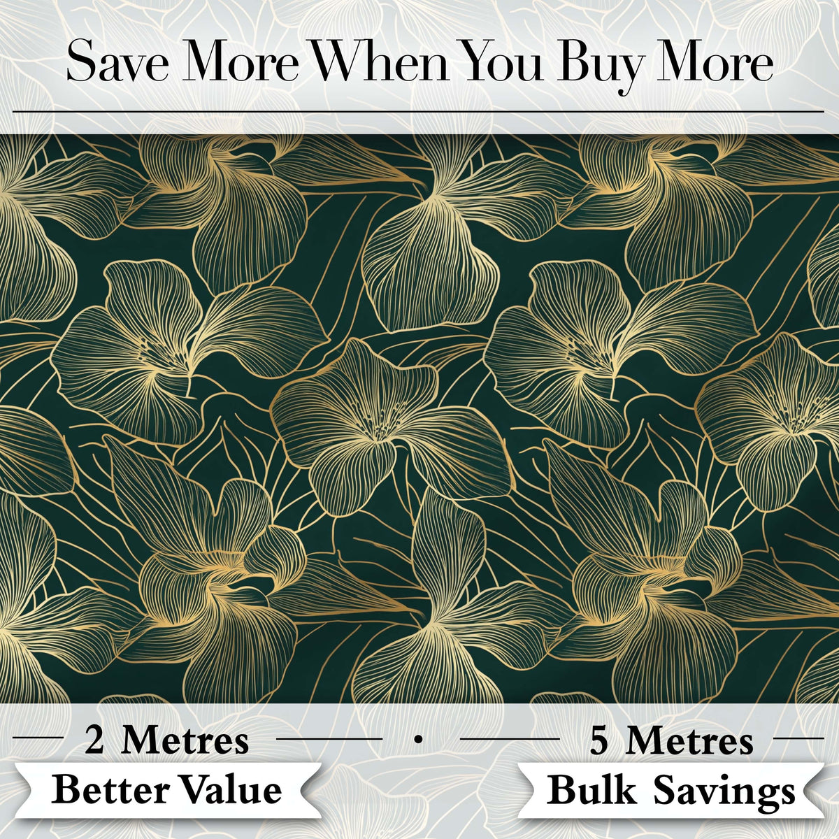 Soft Mint Green Floral Pattern with Delicate Beige Botanical Elements Seamless Digital Print Fabric by the Metre UK Sewing Quilting Textile