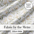 Soft Neutral Tulip Floral Pattern with Gentle Watercolor Leaves Seamless  Digital Print Fabric by the Metre UK Sewing Quilting Textile