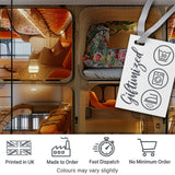 Capsule Living Pods with Decorative Interiors   Contemporary Japanese Design Digital Print Fabric by the Metre UK Sewing Quilting Textile