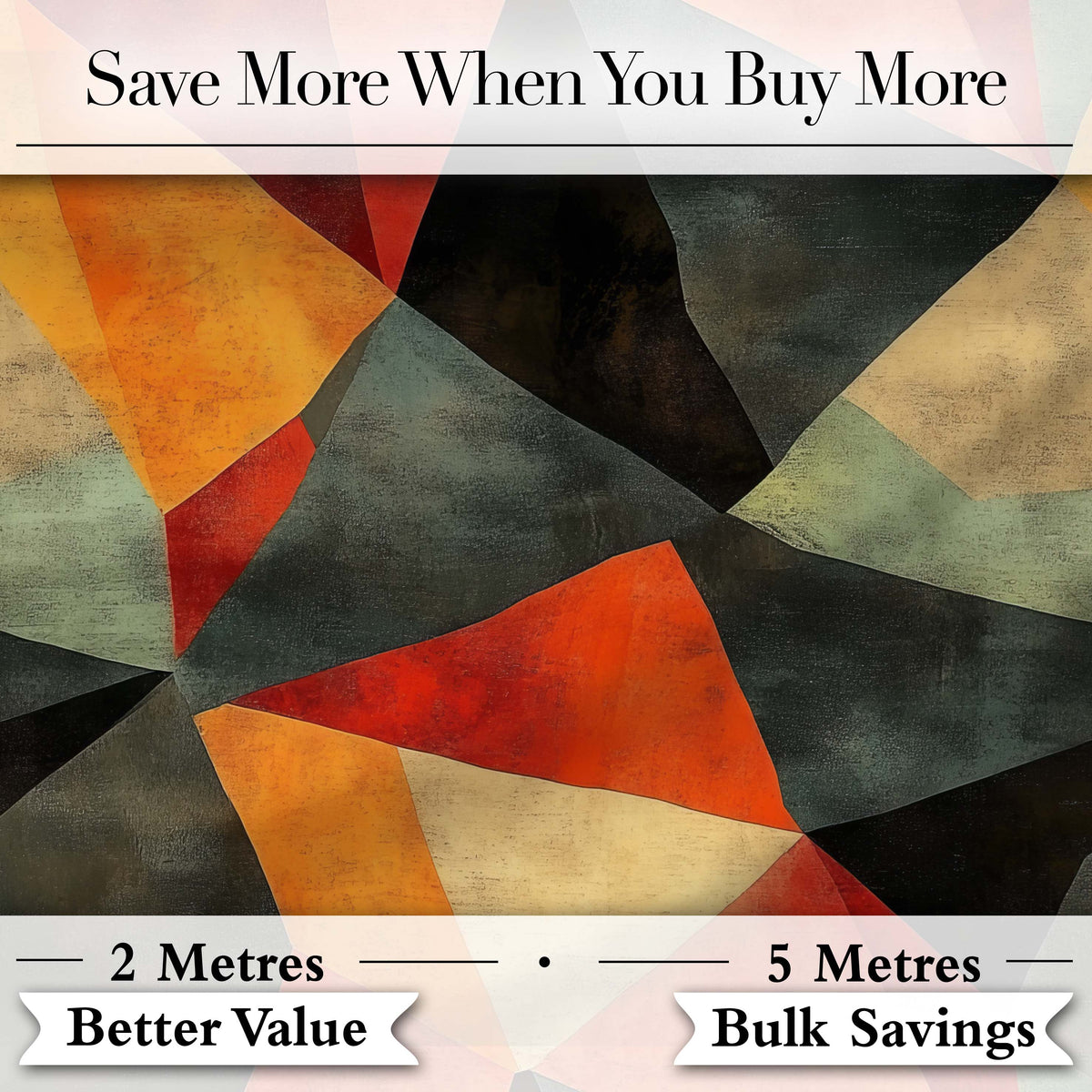 Hexagon Mosaic Colorful Geometric Pattern Seamless Pattern Digital Print Fabric by the Metre UK Sewing Quilting Textile