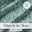 Cute Penguin Birds Arctic Nature Seamless Pattern Digital Print Fabric by the Metre UK Sewing Quilting Textile