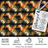 Grunge Tribal Abstract Brush Pattern Seamless Design Digital Print Fabric by the Metre UK Sewing Quilting Textile