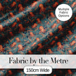Vintage Octopus Ocean Seamless Pattern Intricate Marine Illustration Digital Print Fabric by the Metre UK Sewing Quilting Textile
