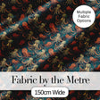 Decorative Octopus Marine Seamless Pattern Detailed Ocean Life Artwork Digital Print Fabric by the Metre UK Sewing Quilting Textile