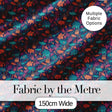 Vibrant Sea Life Seamless Pattern Tropical Fish Coral Reef Design Digital Print Fabric by the Metre UK Sewing Quilting Textile
