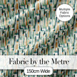 Geometric Abstract Mosaic Color Blocks Artistic Seamless Pattern Design Digital Print Fabric by the Metre UK Sewing Quilting Textile