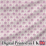Pastel Purple Decorative Damask Pattern Elegant Repeat Design Digital Print Fabric by the Metre UK Sewing Quilting Textile