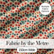 Floral Burst Ditsy Flowers Seamless Pattern Art Digital Print Fabric by the Metre UK Sewing Quilting Textile
