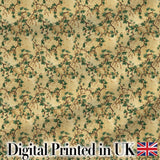 Elegant Grape Vine Branch Beige Background Seamless Pattern Digital Print Fabric by the Metre UK Sewing Quilting Textile