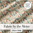 Dreamcatcher Feathers Boho Tribal Pattern Soft Neutral Background Digital Print Fabric by the Metre UK Sewing Quilting Textile