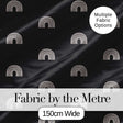 Simple Rainbow Arch Line Art Seamless Pattern Modern Minimal Style Digital Print Fabric by the Metre UK Sewing Quilting Textile