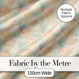 Soft Floral Watercolor Bloom Seamless Pattern Elegant Pastel Design Digital Print Fabric by the Metre UK Sewing Quilting Textile