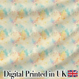Dreamy Pastel Floral Burst Seamless Pattern Soft Abstract Texture Digital Print Fabric by the Metre UK Sewing Quilting Textile