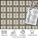 Nautical Anchor Stripe Seamless Pattern Classic Marine Vintage Design Digital Print Fabric by the Metre UK Sewing Quilting Textile