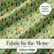 Cute Avocado and Pear Doodle Style Pastel Seamless Pattern Digital Print Fabric by the Metre UK Sewing Quilting Textile