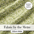 Soft Olive Leaves Watercolor Seamless Pattern Natural Botanical Digital Print Fabric by the Metre UK Sewing Quilting Textile