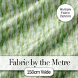 Soft Green Watercolor Abstract Texture Seamless Pattern Artistic Digital Print Fabric by the Metre UK Sewing Quilting Textile