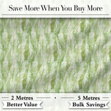 Soft Green Watercolor Abstract Texture Seamless Pattern Artistic Digital Print Fabric by the Metre UK Sewing Quilting Textile