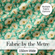 Cream Poppy Floral Seamless Pattern Soft Artistic Botanical Bloom Design Digital Print Fabric by the Metre UK Sewing Quilting Textile