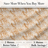 Neutral Beige Cream Marble Swirl Seamless Pattern Digital Print Fabric by the Metre UK Sewing Quilting Textile