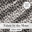 Tropical Palm Tree Monochrome Sketch Pattern Neutral Coastal Textile Design Digital Print Fabric by the Metre UK Sewing Quilting Textile
