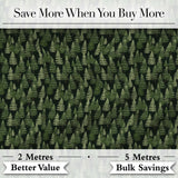 Realistic Evergreen Forest Trees Seamless Pattern Deep Nature Woodland Fabric Digital Print Fabric by the Metre UK Sewing Quilting Textile