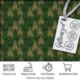 Vintage Pine Tree Forest Repeat Seamless Pattern Classic Woodland Fabric Digital Print Fabric by the Metre UK Sewing Quilting Textile