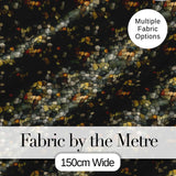 Abstract Pebble Mosaic Texture Seamless Pattern Earth Tone Stone Design Digital Print Fabric by the Metre UK Sewing Quilting Textile