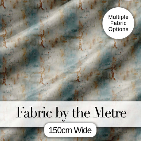 Neutral Rustic Distressed Wall Texture Seamless Digital Print Fabric by the Metre UK Sewing Quilting Textile
