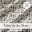 Retro Camera Collection Pattern Minimal Beige Seamless Digital Print Fabric by the Metre UK Sewing Quilting Textile