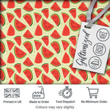 Fresh Watermelon Slices Repeat Seamless Pattern Digital Print Fabric by the Metre UK Sewing Quilting Textile