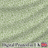 Green Leaf Botanical Nature Repeat Seamless Pattern Digital Print Fabric by the Metre UK Sewing Quilting Textile