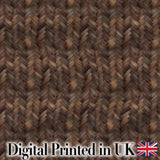 Herringbone Wood Flooring Parquet Seamless Pattern Digital Print Fabric by the Metre UK Sewing Quilting Textile