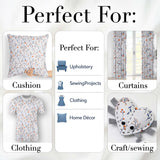 Vintage Botanical Floral Sketch Teal Background Seamless Pattern  Digital Print Material by the Metre UK Sewing Quilting Textile