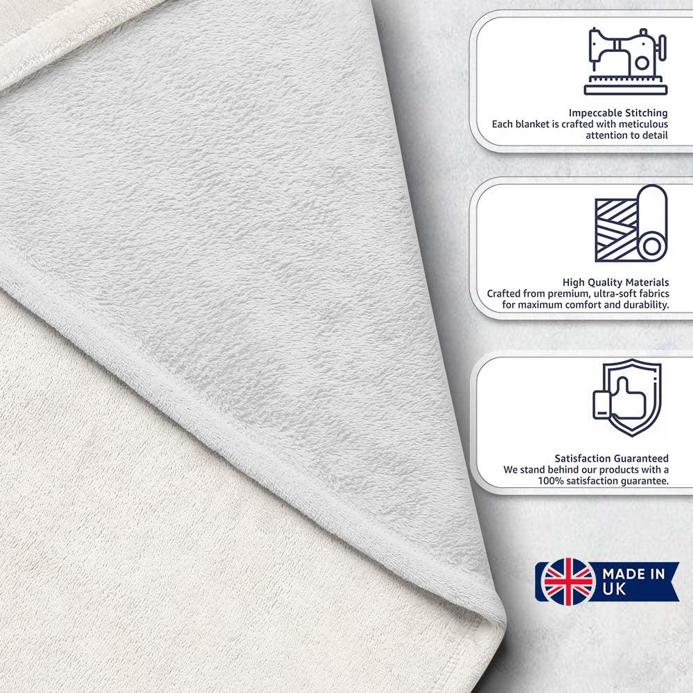 Vintage Pastel Checkerboard Squares Seamless Pattern Name Cute  Personalised Custom Name Super Soft Fleece Blanket Bed Sofa Throw