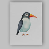 Cute Toucan Watercolour Tropical Bird Illustration Canvas Wall Art Print Decor Picture Ready to Hang