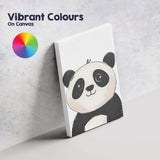 Cute Panda Bear Nursery Animal Portrait Canvas Wall Art Print Decor Picture Ready to Hang