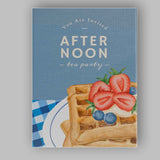 Strawberry Waffles Afternoon Tea Party Kitchen Print Canvas Wall Art Print Decor Picture Ready to Hang