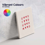 Minimalist Good Food Good Mood Typography Canvas Wall Art Print Decor Picture Ready to Hang