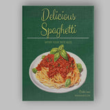 Classic Spaghetti Bolognese Italian Food Restaurant Poster Canvas Wall Art Print Decor Picture Ready to Hang