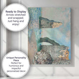 Claude Monet Etretat Sea Cliffs and Natural Arch Impressionist Canvas Wall Art Print Decor Picture Ready to Hang