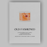 Minimalist Old Fashioned Cocktail Recipe Kitchen Bar Print Canvas Wall Art Print Decor Picture Ready to Hang