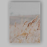 Golden Wild Meadow Grass Botanical Photography Canvas Wall Art Print Decor Picture Ready to Hang