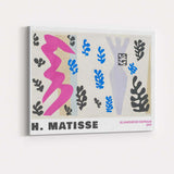 Henri Matisse Colourful Paper Cut Abstract Botanical Composition Canvas Wall Art Print Decor Picture Ready to Hang