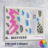 Henri Matisse Colourful Paper Cut Abstract Botanical Composition Canvas Wall Art Print Decor Picture Ready to Hang