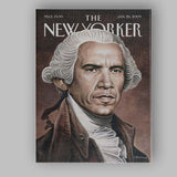 Historic Presidential Portrait Illustration Canvas Wall Art Print Decor Picture Ready to Hang